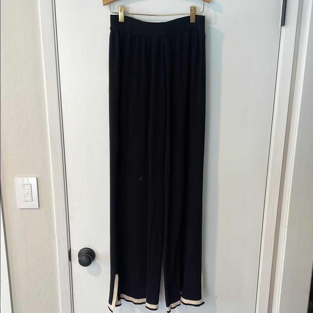 Elegant Black Wide Leg Pants